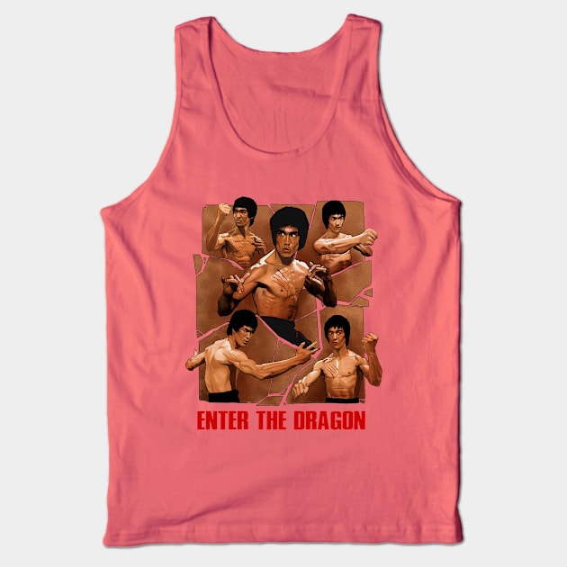 Enter The Dragon Tank Top by Radenpatah